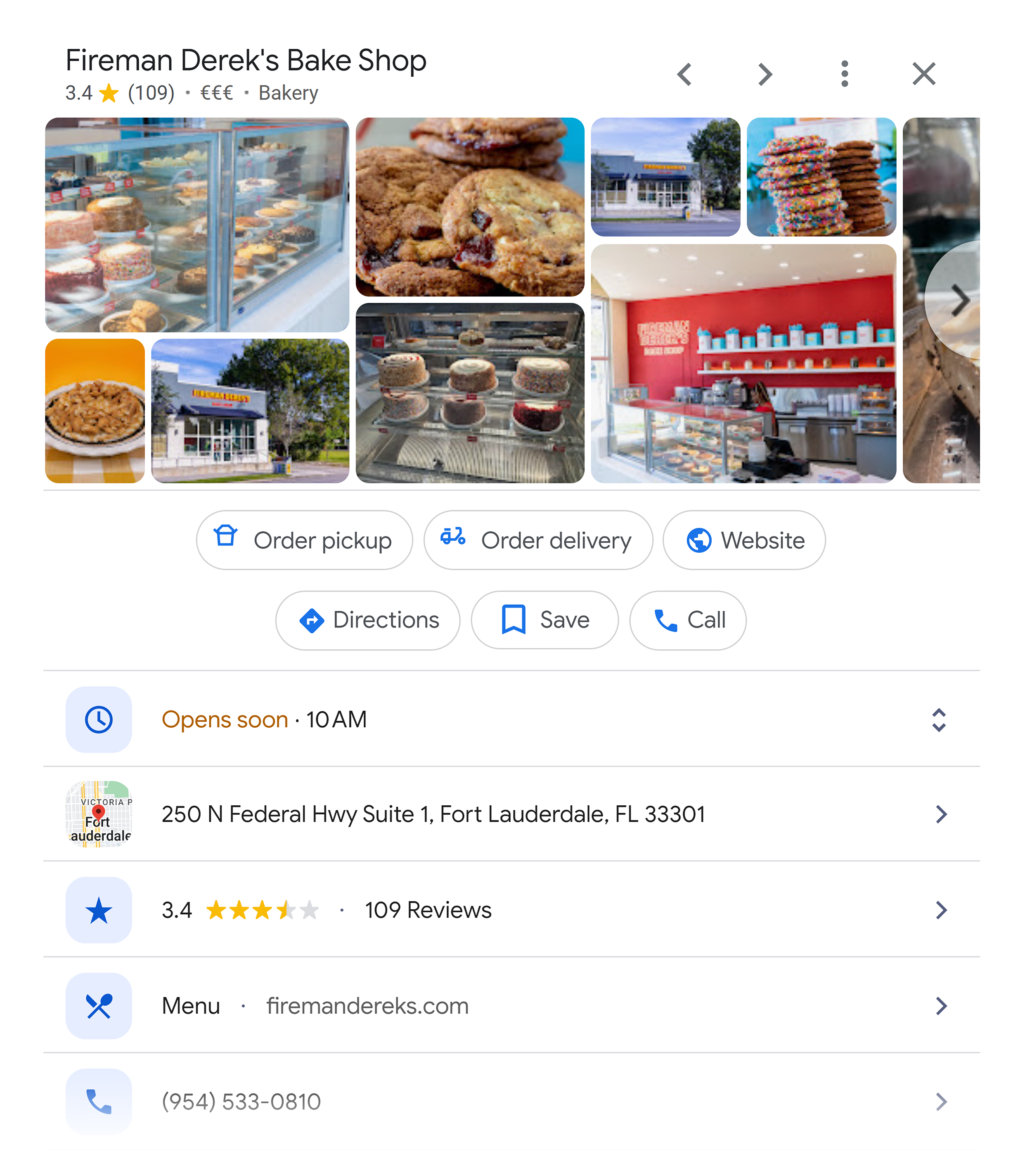 消防员德里克面包店 – 详情